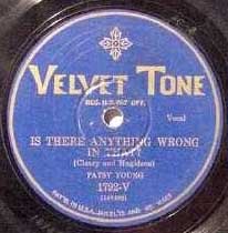 Is There Anything Wrong-Velvet Tone 1792